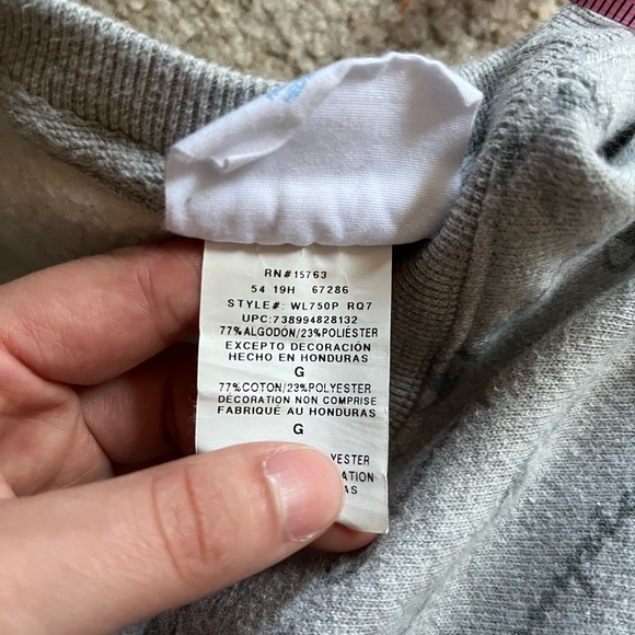 Champion Women's Printed Reverse Weave Crewneck Sweatshirt - Picture 5 of 6